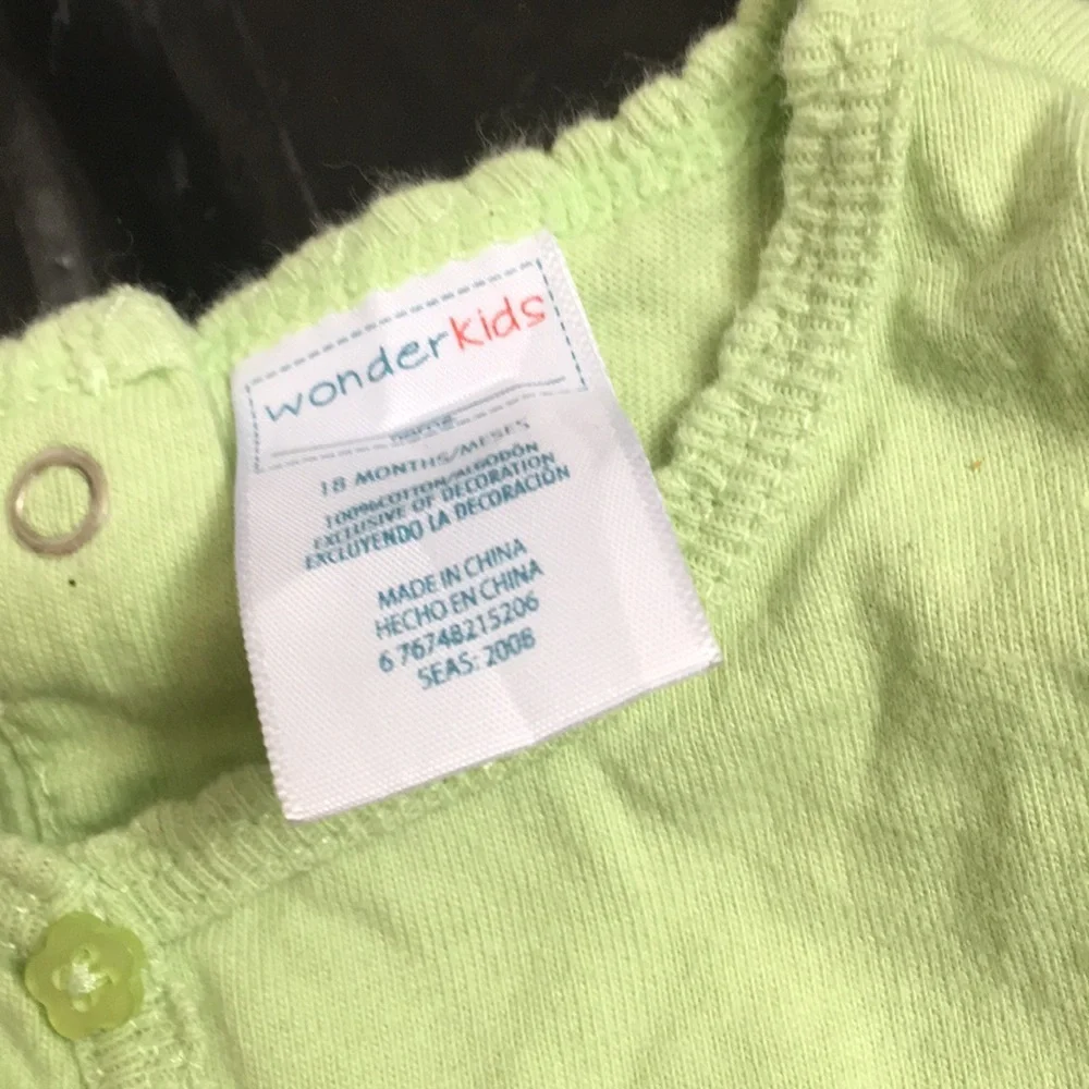 FINAL MARKDOWN Wonderkids one piece 18 months